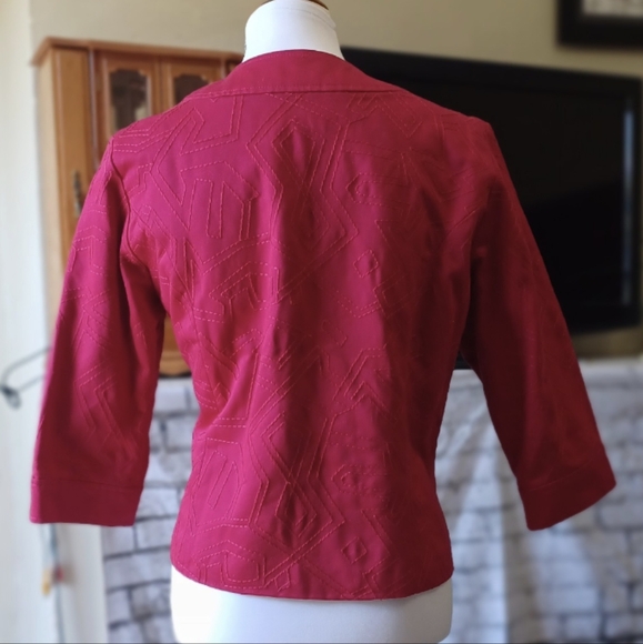 HP😘🆕Coldwater Creek Embroidered jacket - Picture 7 of 9